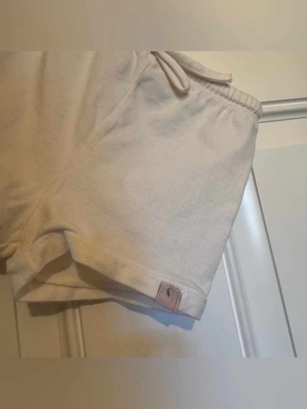 Omi Jo Creamy White Drawstring Bloomer Shorts Well Dressed Wolf Girls 3